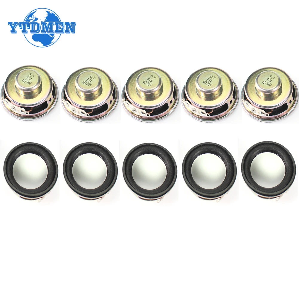 2/10PCS 3W 4R Mini Speaker Diameter 4cm Amplifier Loudspeaker 3 Watt 4 Ohm 40mm Speakers Kit