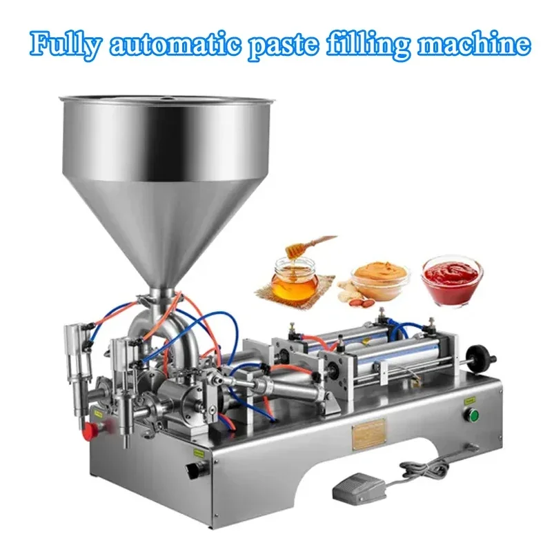 

Top QualityHorizontal Shampoo Peanut Butter Honey Sauce Yogurt Cosmetic Cream Pneumatic Liquid Bottle Filling Machine Equipment