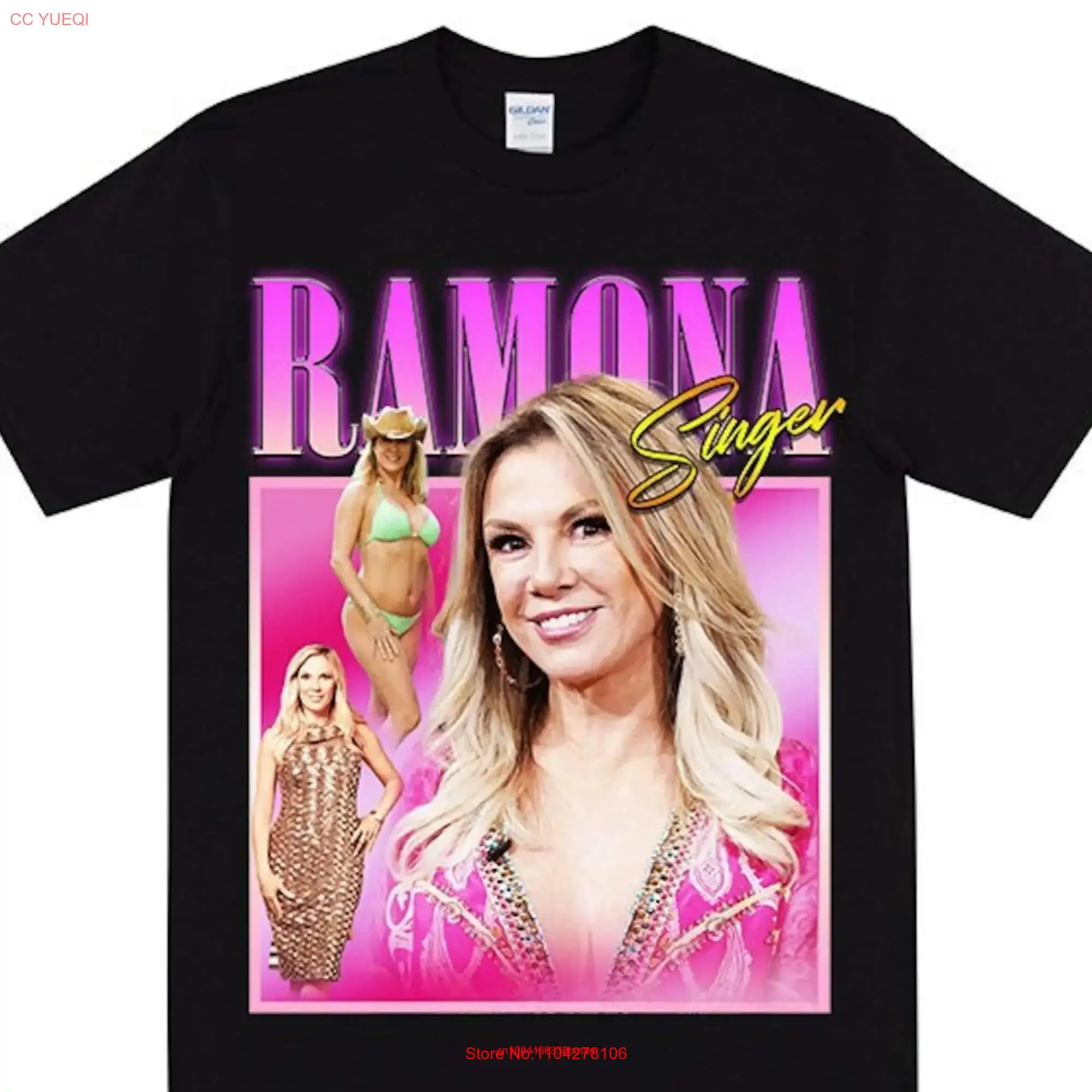 RAMONA SINGER Homage T shirt Hamptons Vacation Sonja Luann Favourite Housewife For Women's Birthday ing Ideas