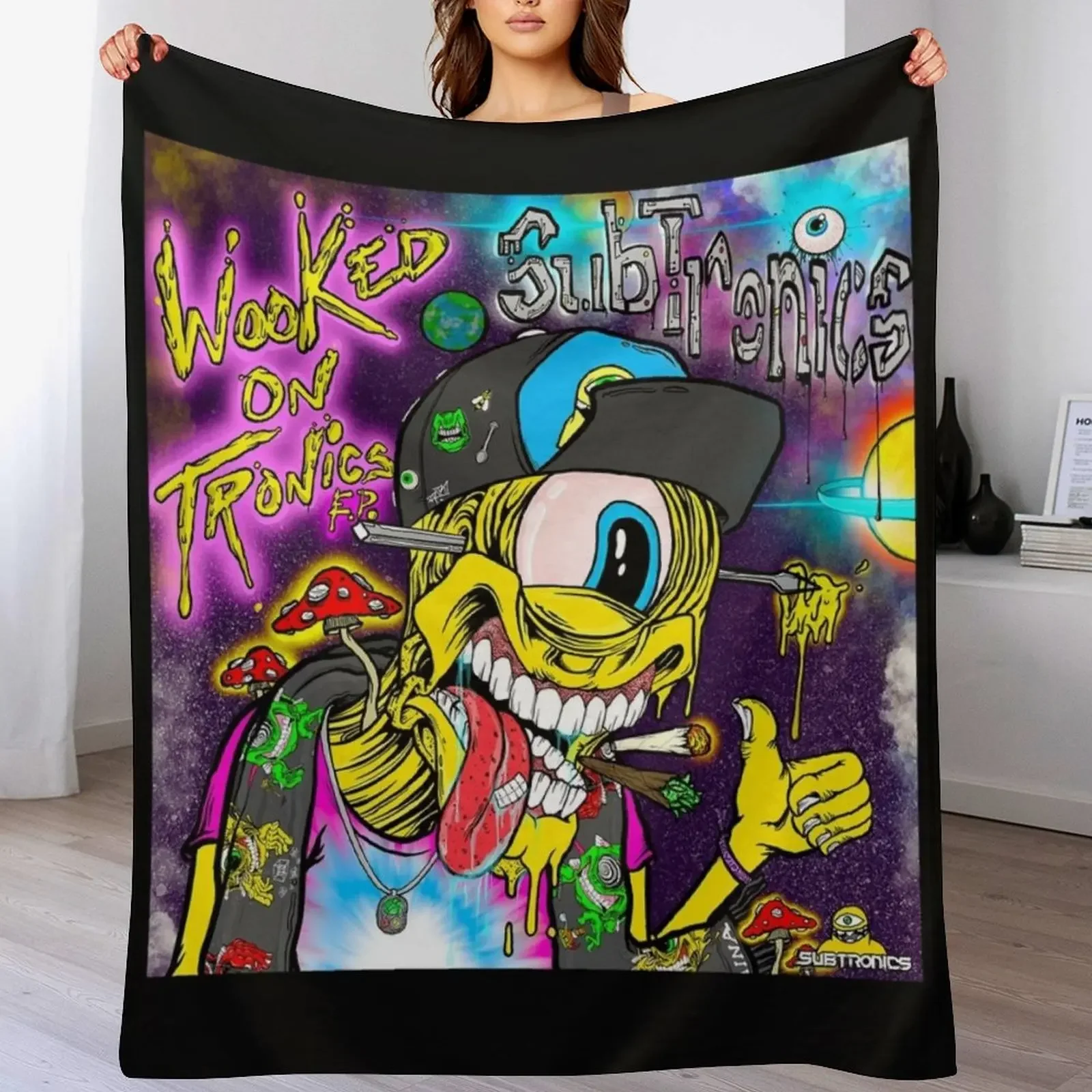 Subtronics Throw Blanket Polar wednesday Blankets