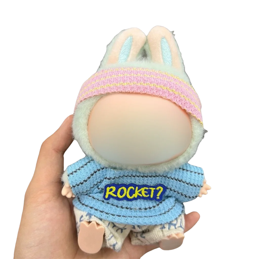 17 ซม.ตุ๊กตาแฟชั่น labubu เสื้อผ้าอุปกรณ์เสริมชุดเหมาะสําหรับเด็กน่ารักตุ๊กตาเสื้อผ้าตุ๊กตาเหมาะสําหรับแฟชั่น