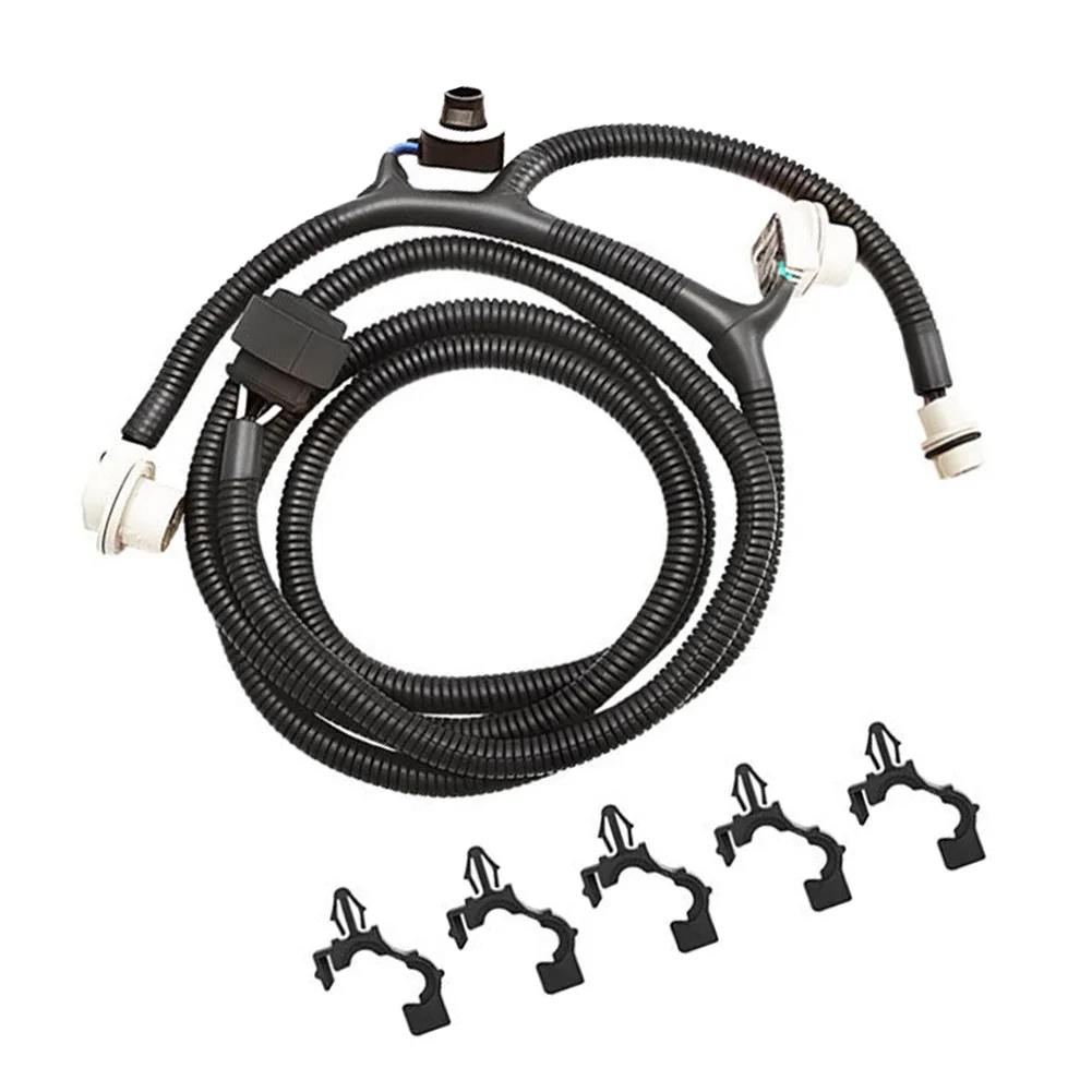 

Для GMC Sierra 1500 2014-2015, 2500, 3500 2015: Жгут проводов и разъем заднего фонаря, OEM 23141279, ABS, черный, 12В, замена