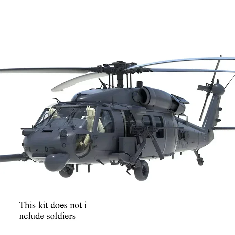 Kitty Hawk 1/35 modelo de montagem KH50006 American HH-60G "Pave Hawk" Helicóptero de resgate - Kit de modelo de aeronave