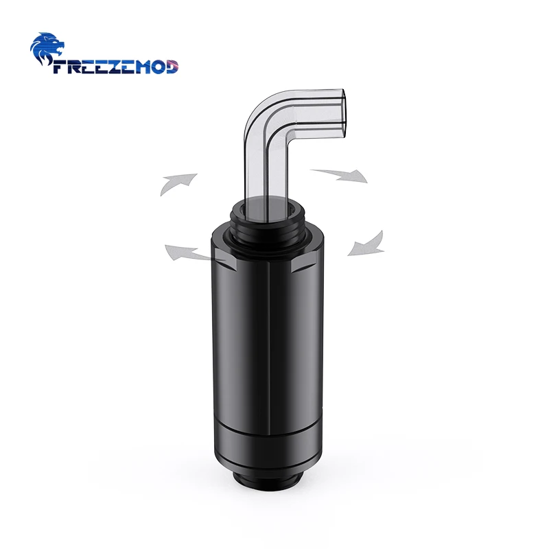 FREEZEMOD GSSJT-E3 SLI/CrossFire 水冷ブリッジ、マルチグラフィックカードシステム用の G1/4 インチネジ付き拡張可能な GPU フィッティング