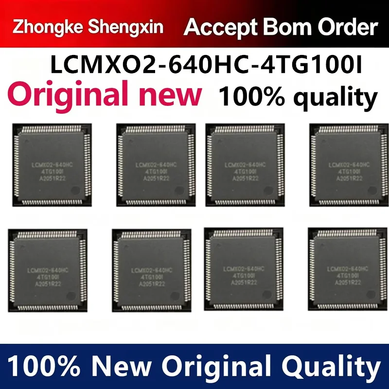 LCMXO2   LCMXO2-640HC  O2-640HC-4TG100I  LCMXO2-640HC-4TG100I  Brand new original