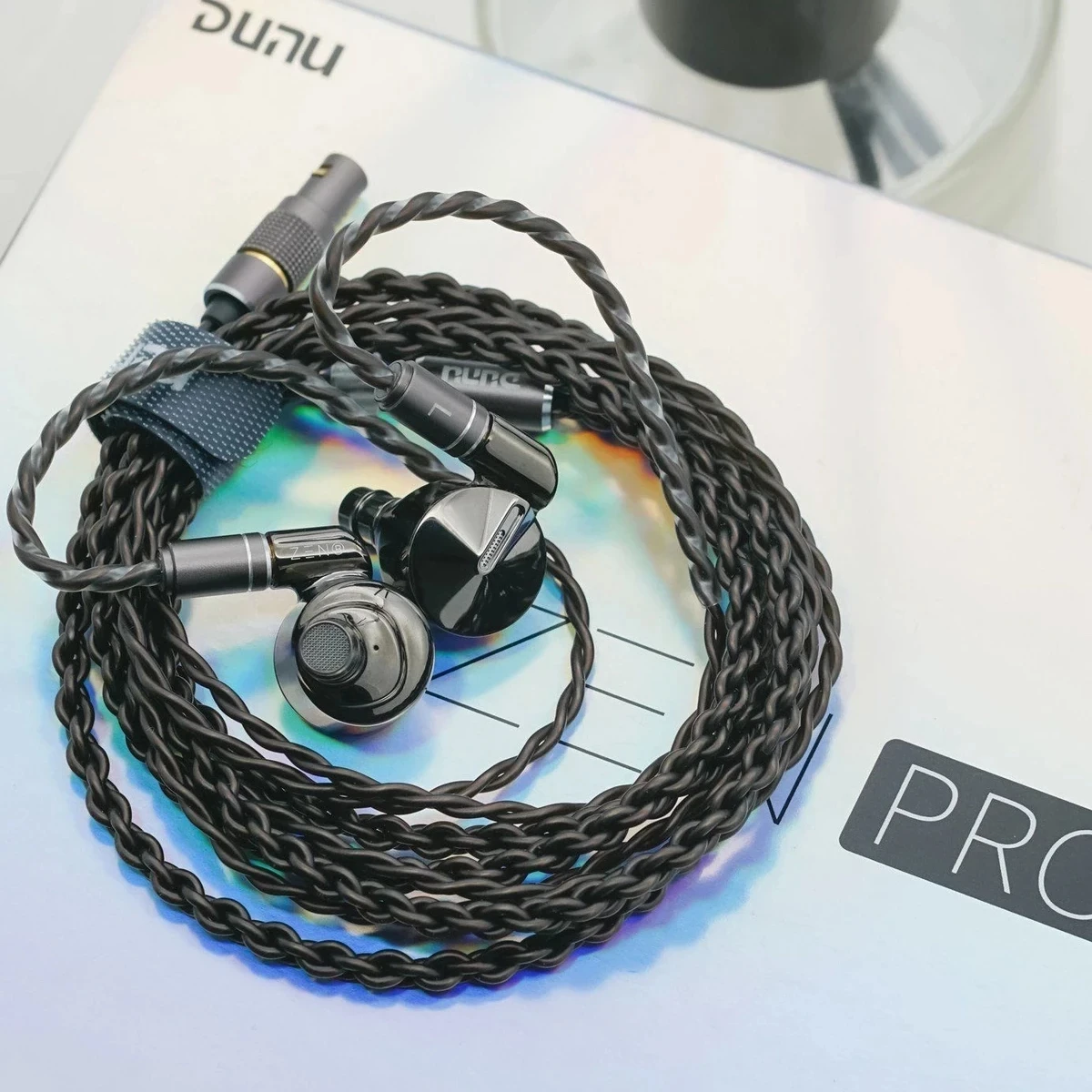 DUNU ZEN PRO In-Ear Earphone IEM NanoDLC Diaphragm Coil ECLIPSE Dynamic Driver Monitor MMCX Detachable Cable 4.4mm 3.5mm 2.5mm