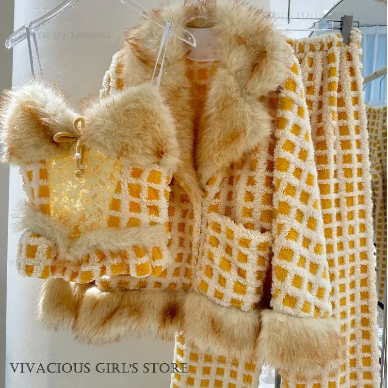 ensemble-pyjama-3-pieces-en-flanelle-pour-femme-vetements-de-nuit-epais-et-chauds-a-la-mode-vetements-de-maison-ample-en-molleton-de-corail-nouvelle-collection-hiver