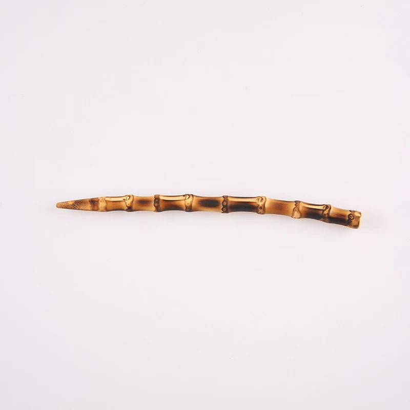 Nilerun Creative Vintage Retro Unique Handmade Natural Wood Rattan Bamboo Root Stick Chopstick Hair Pin Clip Hairpin