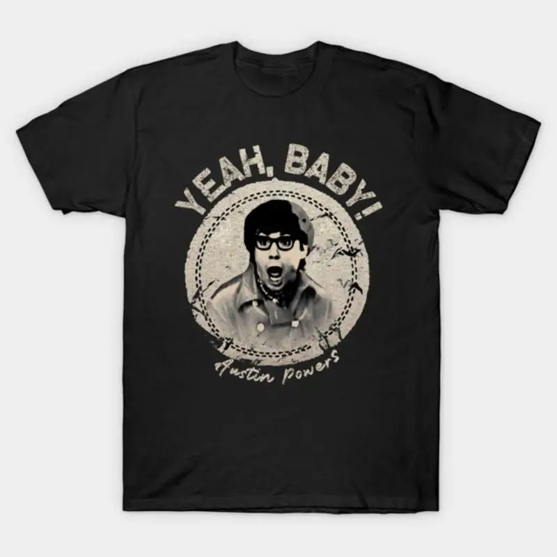 Retro Style Yeah Baby Austin Powers T-Shirt