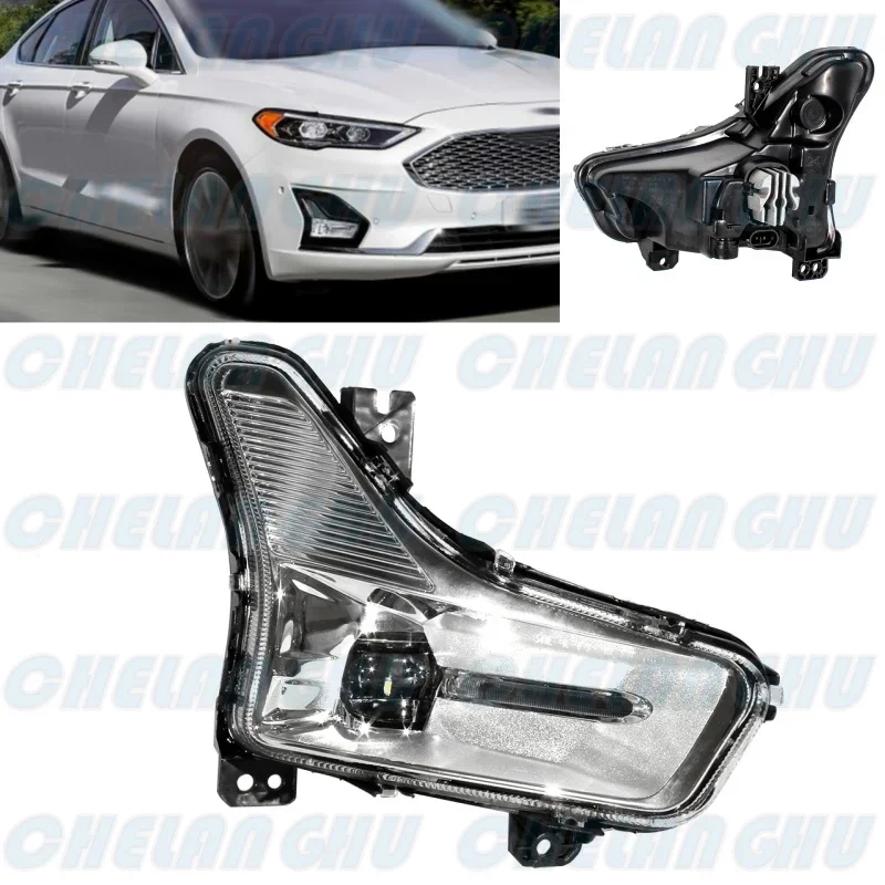 

For Ford Fusion 2019 2020 2021 2022 US Version Car accessories Right Side Front Bumper LED Fog Lights Lamp KS73-15A254DB