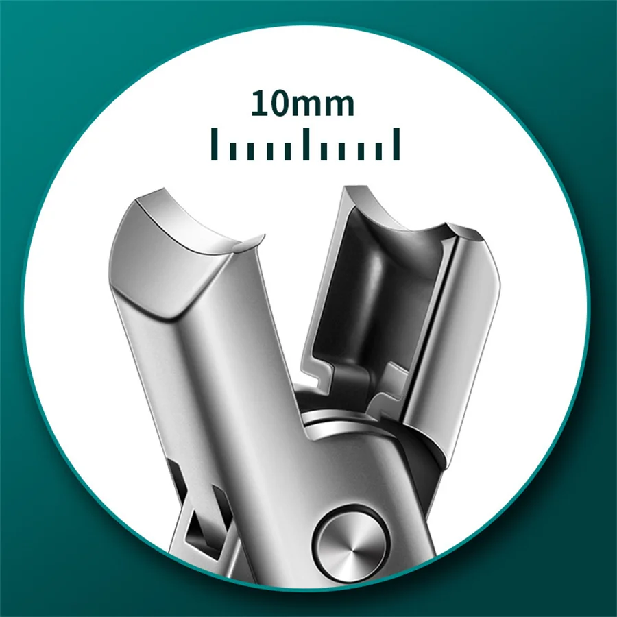 Stainless Steel Splash-proof Nail Clipper Nail Clipper Nail Clipper With Large Opening Toe And Thickened Nail Clipper