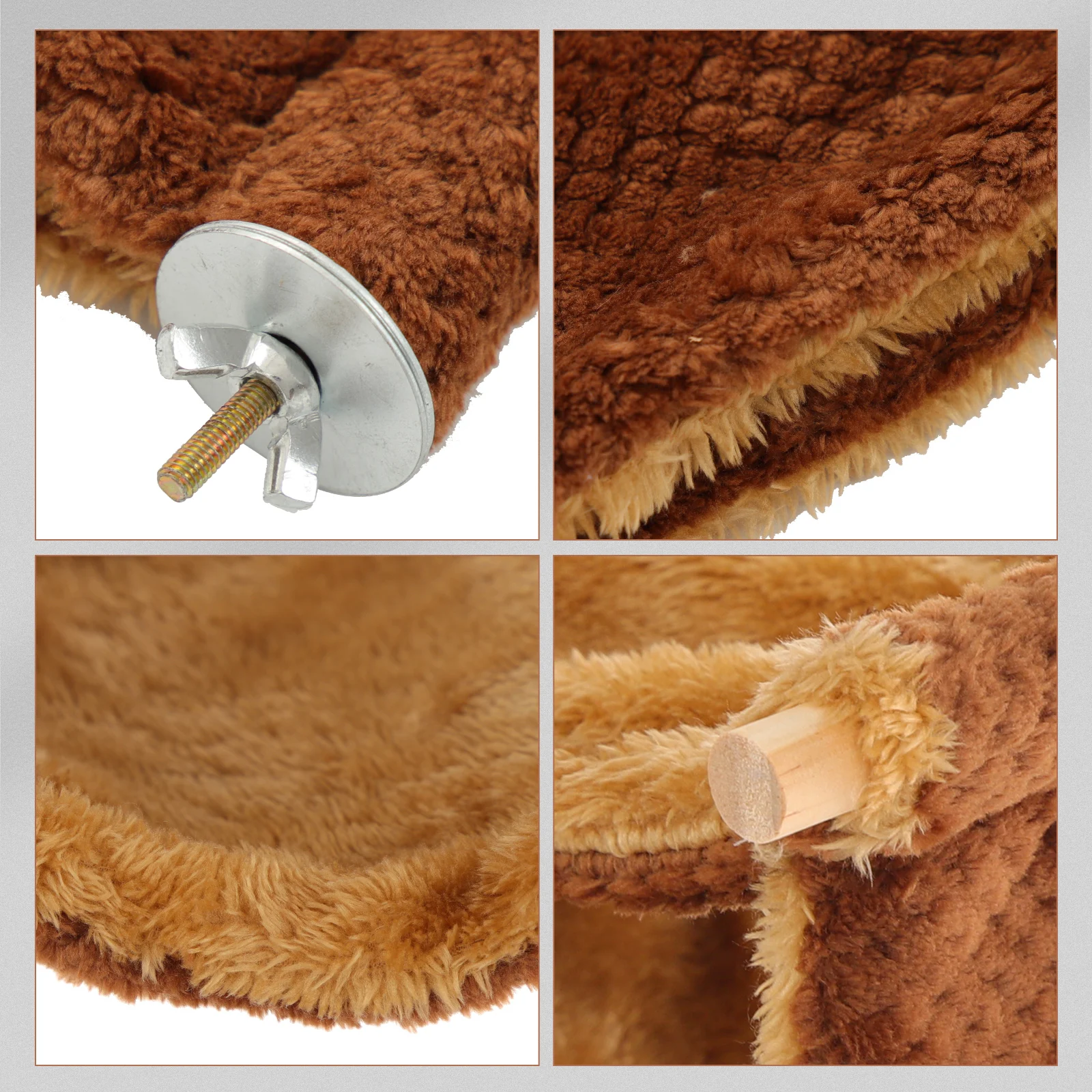 

Lovely Hamster Hammock Comfortable Chinchilla Hammock Decorative Hamster Bed Cage Hanging Warm Bed For Guinea Pig Rat Ferret