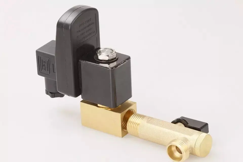 1 Buah 1/2 "Katup Pembuangan Tangki Gas Kompresor Udara Waktu Elektronik Katup Pembuangan 2 Arah Otomatis untuk Filter Silinder Udara