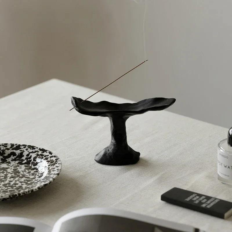 

Nordic Minimalist Wabi-Sabi Incense Holder - Niche Vintage Retro Decorative Sculpture Art for Aromatherapy Display
