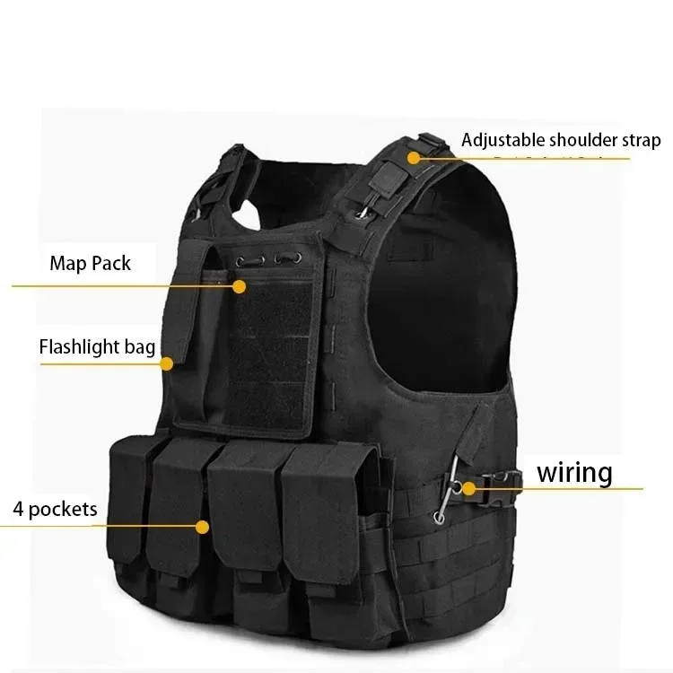 قابل للتعديل مول التكتيكية سترة 800D الصيد كامو التكتيكية الاطفال الادسنس والعتاد سترات الرجال معدات الصيد موحدة الملابس الرياضية