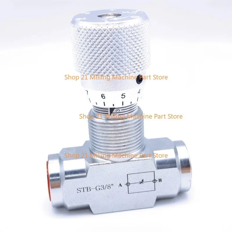 

Hot Sell Flow Control bidirectional hydraulic restrictor valve STB-G3/8 W / L08 connector