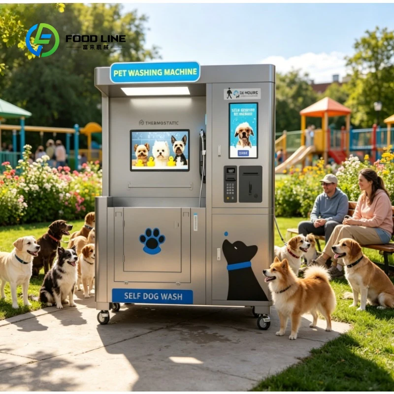 Custom Self-service Pet Washing Vending Station Motor Driven Automatic Dog & Cat Bath Cleaning Machine Pet Bathing Equipment