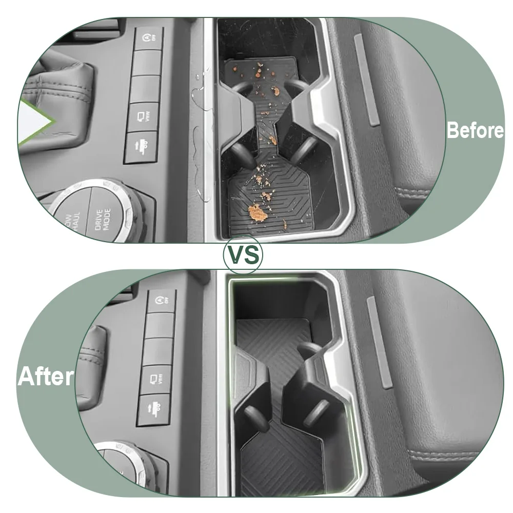 حامل الكأس إدراج حامل المشروبات التحكم المركزي لتويوتا 4 عداء 2025-2026 الملحقات الداخلية #4