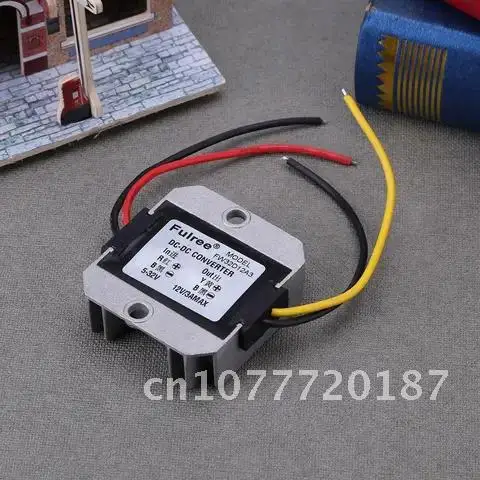 

Power Converter Regulator DC-DC 5-32V to 12V 3A Step Down Automatic Voltage Stabilizer Output Power 36W