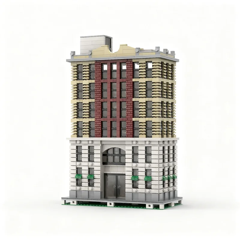 2596pcs MOC Probe S New York Apartment Modular Model Building Blocks Toy Construction Christmas Gift Idea Assemble Creative Kids
