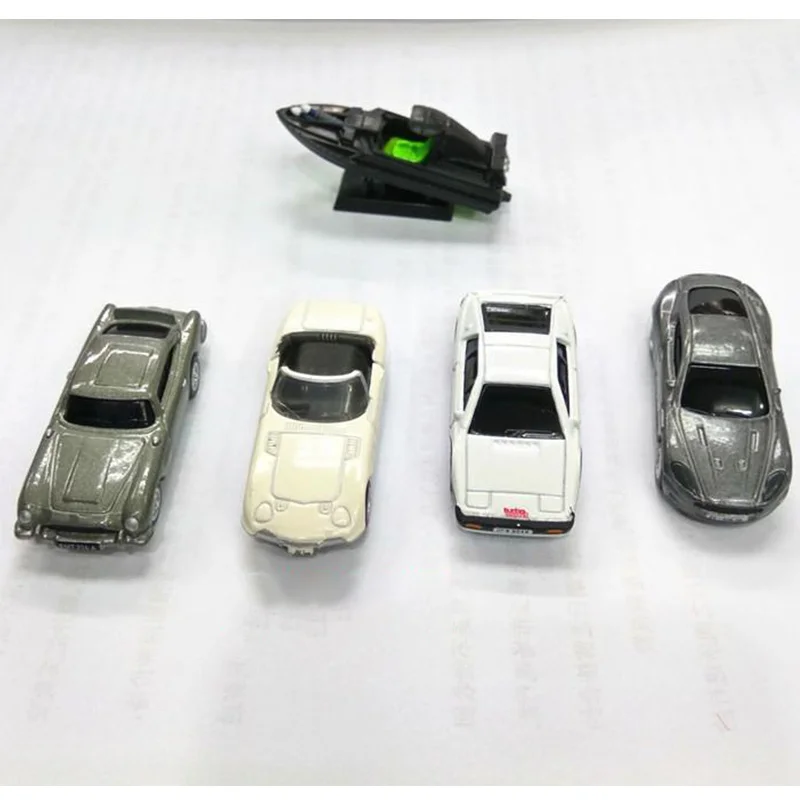 

Масштаб 1:87, сплав DB5 2000GT Espril Turbo Q, лодка, мини-игрушечный автомобиль, имитация классической модели, хобби и коллекционные предметы, сувенирные подарки