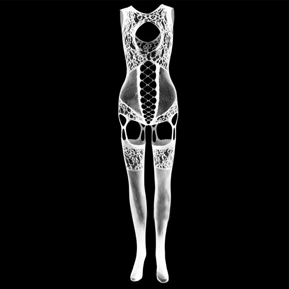 حار بيع المرأة ملابس خاصة بذلة المواعيد الملابس الداخلية النايلون في الهواء الطلق مثير بلون الجسم الجورب ارتداءها #2