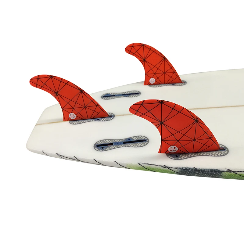 Surfboard Double Tabs 2 Fins Red M Surfboard Double Tabs 2 Fins Specifical Design Fins For Sale Free shipping