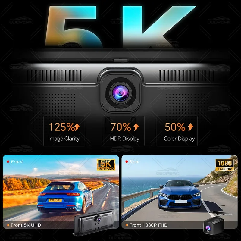 K8 Pro Car Dvr Camera 5K 11.3