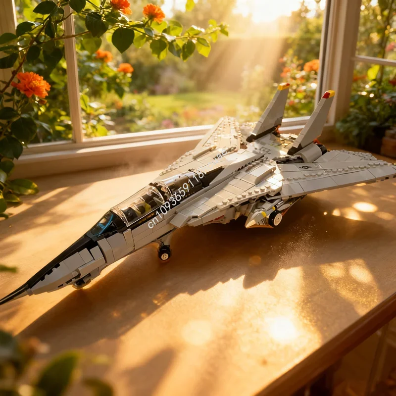 

1505pcs MOC Tomcat 1 Scale Starfighters Jolly Rogers Model Building Blocks Assemble DIY Christmas Gift Creative Toys Idea Brick