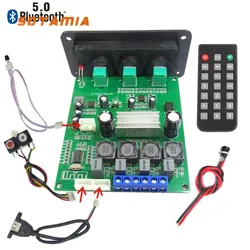 SOTAMIA Bluetooth 5.0 Amplifier Board 2x50W TPA3116D2 Sound Hifi Power Amplifiers Audio Stereo Mini Amp Treble Bass Adjustment