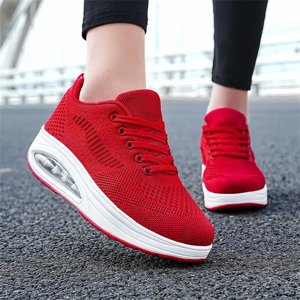 Size 38 Light Flat Shoes Women Walking Ladies Sneakers Brand Boot Due To Women Sports Chassure Tenus Scarp Twnis Trainners