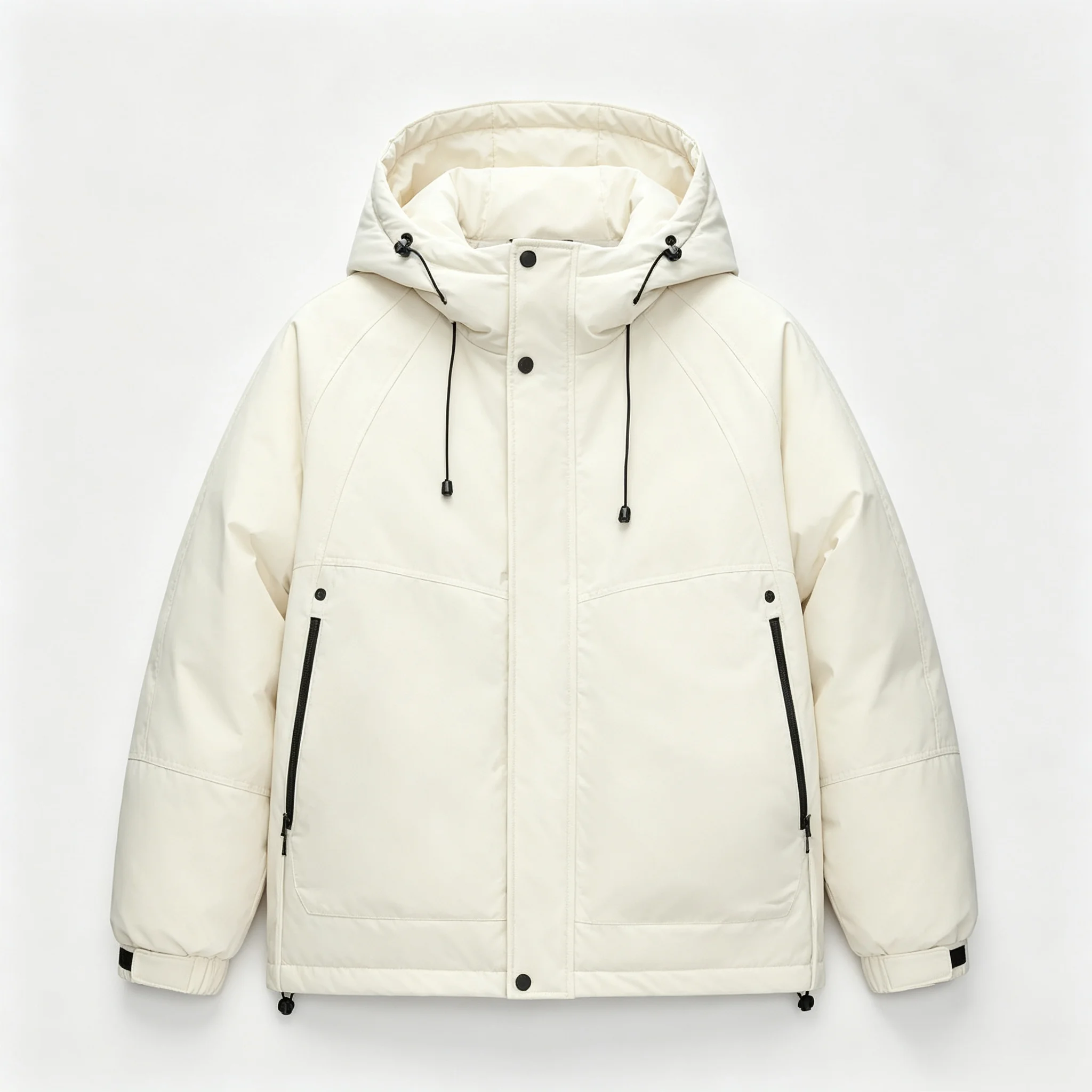 Winter Men's Warm Parkas Jacket Coat Solid Hooded Casual Waterproof Outwear Male Loose Thick Hooded Parkas Couple Clothing Coats