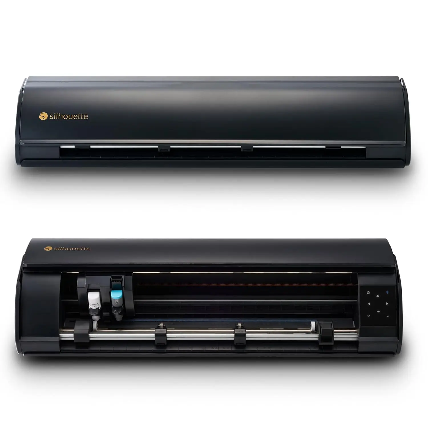 

Silhouette Cameo 5 Alpha Plus 15 Craft Vinyl Cutter Machine with Automatic Blade Fast Sketch Mode 4 Point Registration