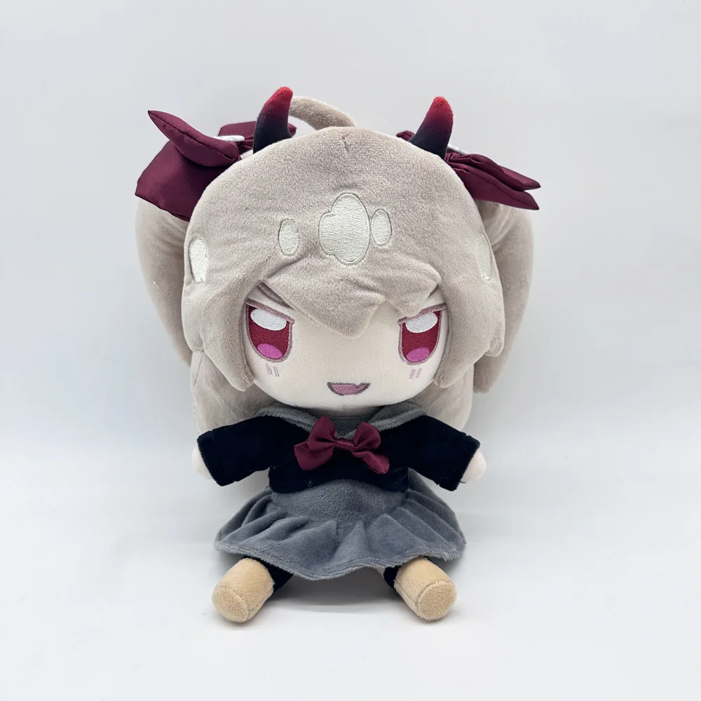 ของเล่นตุ๊กตาการ์ตูน neuro-Sama หมอนตุ๊กตามือ plushie รูปการ์ตูนโฮลโอลีฟเกี่ยวกับประสาทซามาหมอนสำหรับตกแต่งเตียงโซฟาของขวัญวันคริสต์มาส