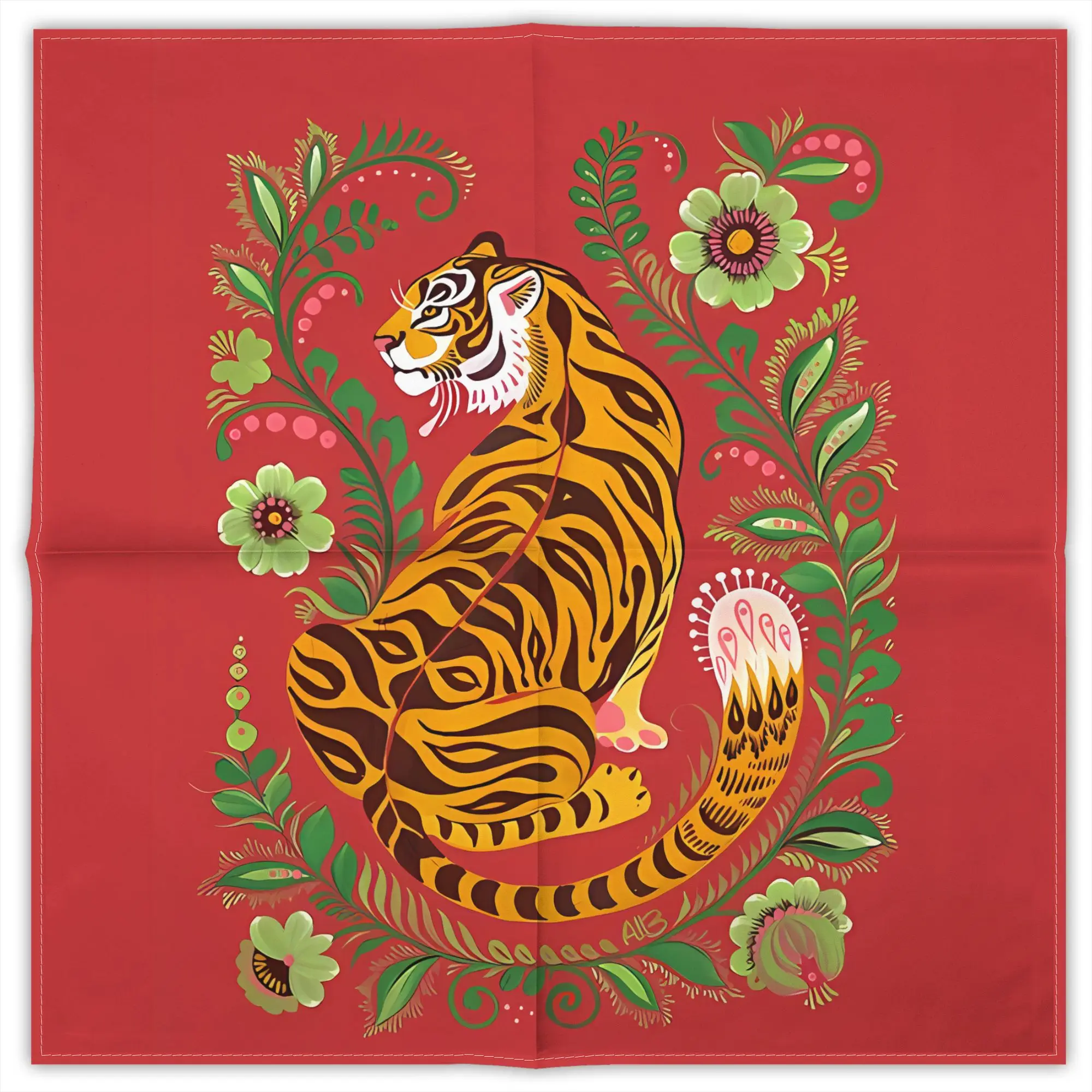 lenco-quadrado-de-moda-com-estampa-de-arte-folclorica-de-tigre-decorativo-em-poliester-para-uso-diario