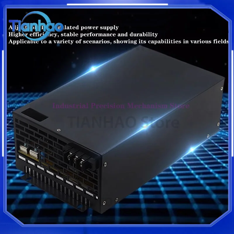 1500W Adjustable DC Regulated Power Supply for 0-12V 0-48V with Multiple Protection Higher Efficiency and Stable Performance
