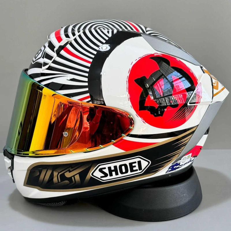 Shoei X-Fifteen Marquez Moteegi 4 TC-1 Full Face Helmet X-SPR Pro X-15 X15  Motorcycle Riding Motocross Racing Motobike Helmet