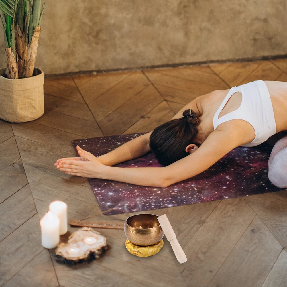 

1Pcs Buddhist Sound Bowl Cushion Cotton Gasket Fine Workmanship Suitable for 9-11Cm Tibetan Bowls Meditation Healing