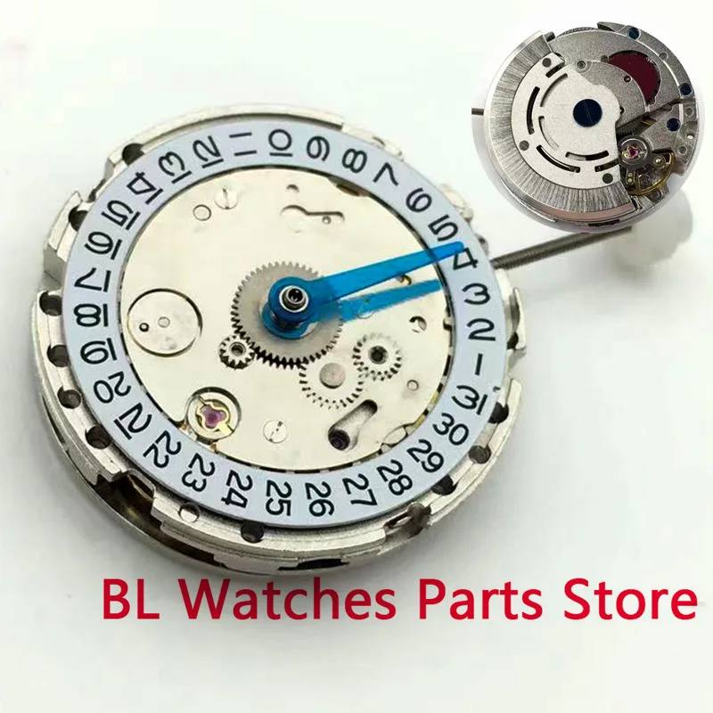 BL  New 4-Pin GMT MingZhu3804 Original Automatic Mechanical Date Adjustment Watch Movement Replacement Watchparts