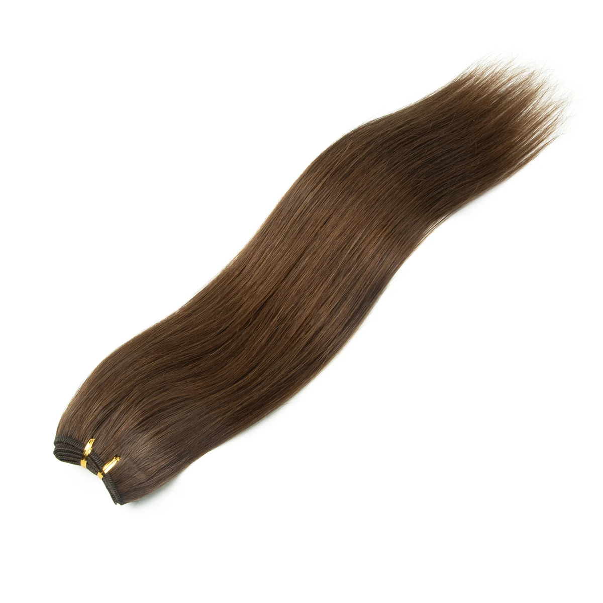 Rambut Manusia Lurus Halus Jahit Brasil dalam Mesin Bundel Rambut Manusia Remy 16 ", 20", 24 "Inci 50G/Bundel