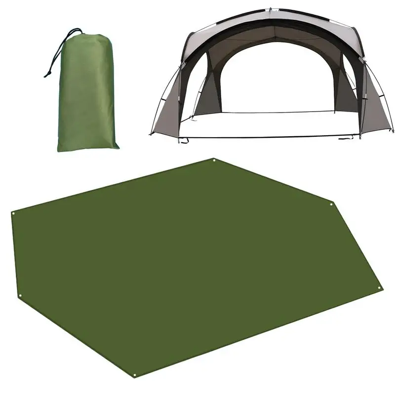 Camping Floor Mat Stain-Proof Waterproof Camping Outdoor Mat Tarp Tent Multi-Functional Camping Floor Mat For Tent Camping