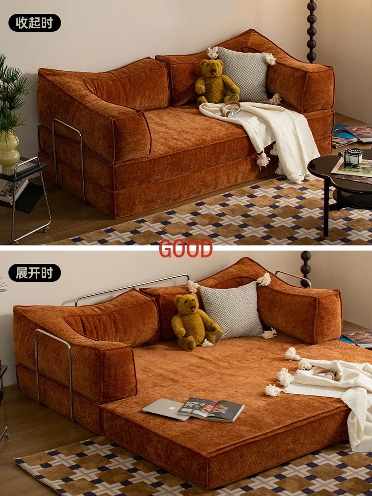 

Складной диван-кровать для гостиной, модульный тканевый диван двойного назначения