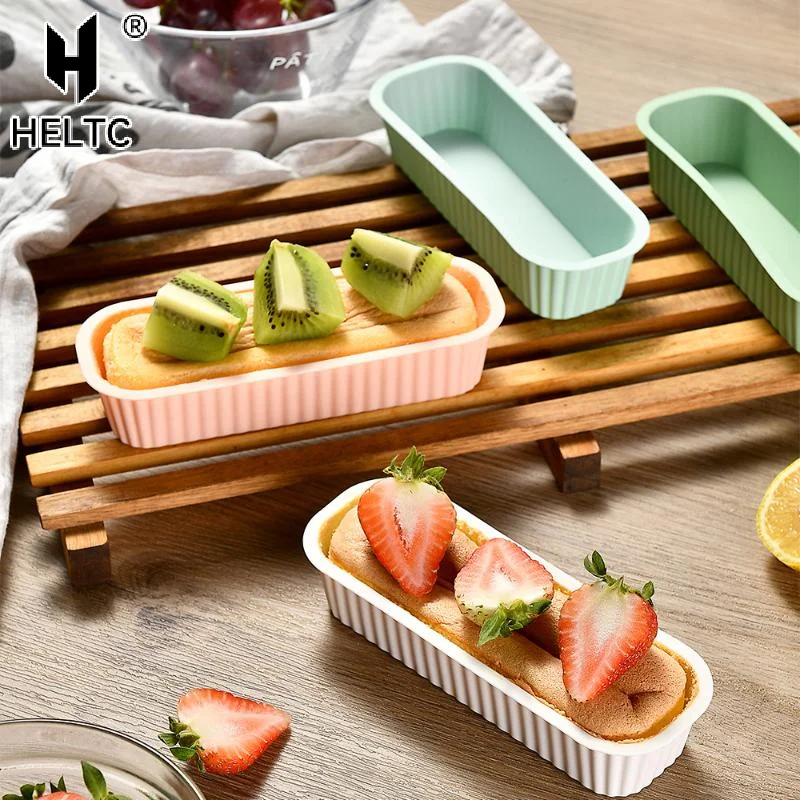 1 Pcs Silicone Rectangular Cake Mold DIY Ice Cube Tray Bread Pan Cake Toast Pancake Moulds Baking Molds Tools