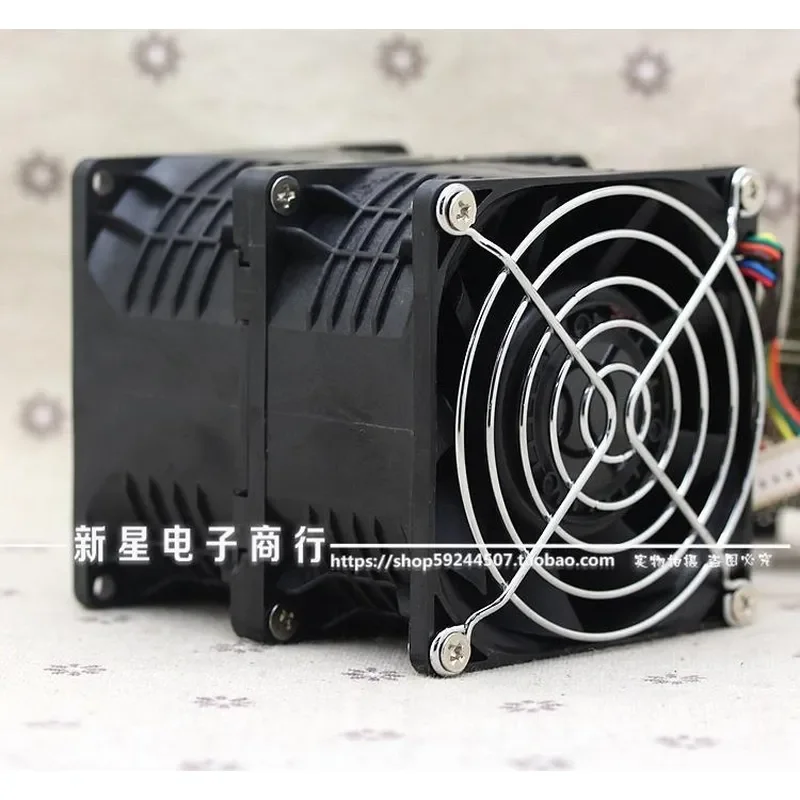 for NIDEC 8089 12V 4.68A 10000RPM 8CM High Speed Cooling Fan for Car Booster Violent Start Fast Response Radiator Cooler