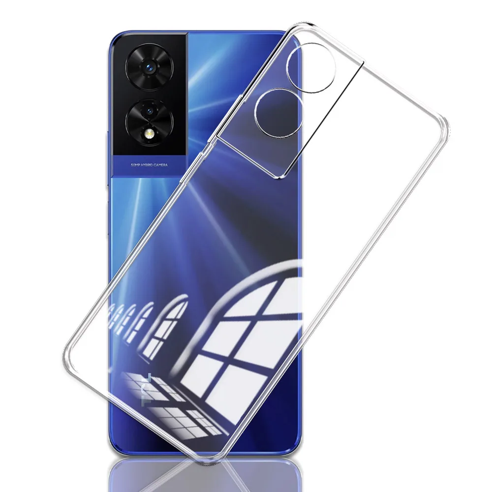 جراب سيليكون Tcl من tpu شفاف لـ tcl ، مقاوم للصدمات ، tcl505/tcl501 funda