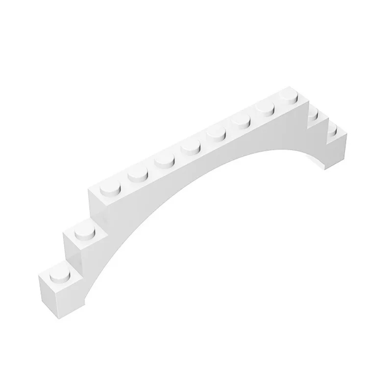10 Stück Ersatzbausteine 6108 18838 Bogenziegel 14707 Erhöhter Bogen 1x12x3 Bausteine Faszinierende Spielzeuge für Erwachsene Geschenke für besondere Anlässe – Detail 1