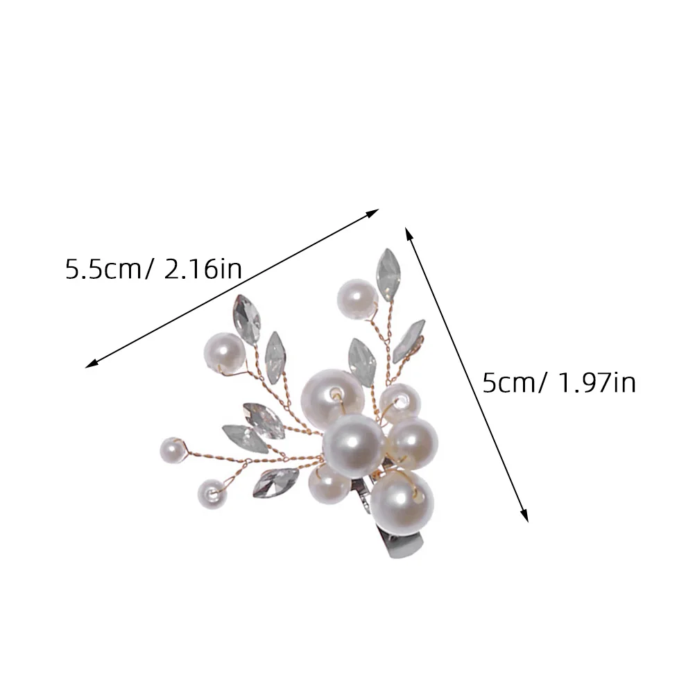 

1 Pair Handmade Rhinestone Pearl Shoe Clips High Heel Decorations Fashion Accessories