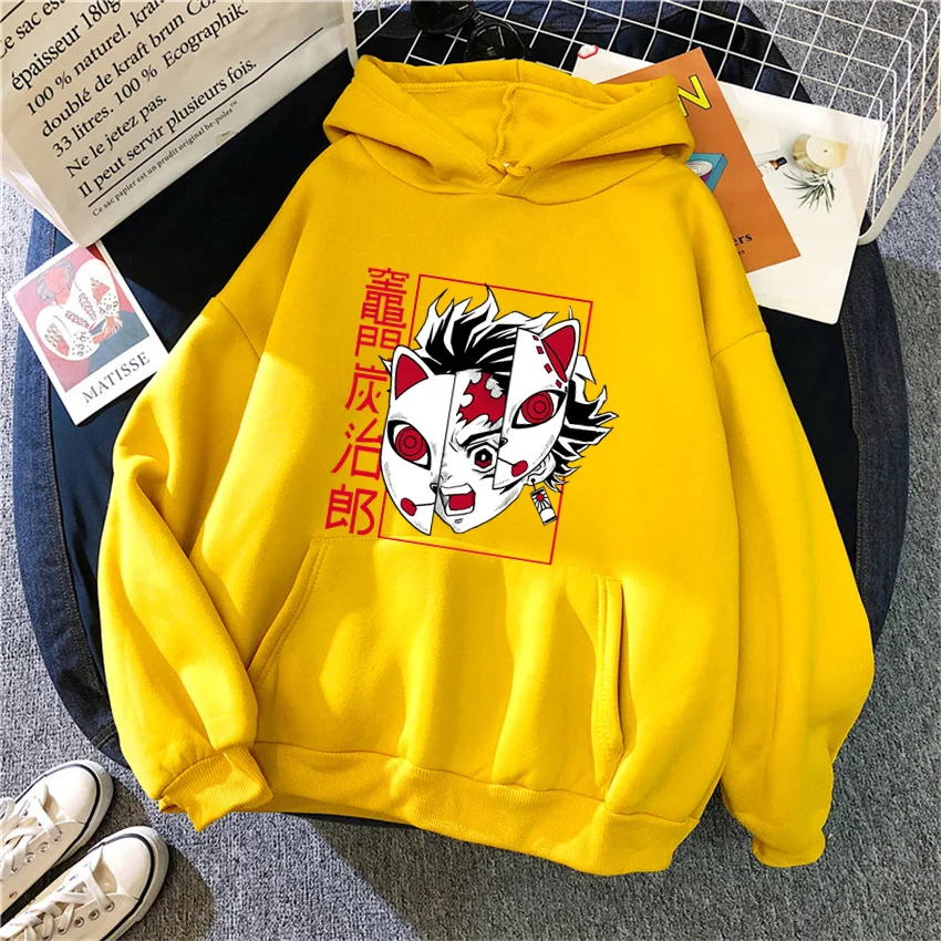 

Japanese Anime Womens Hoodie Harajuku Hip Hop Men Hoodies Unisex Y2k Clothes Women Hooded Sweatshirts Streetwear Oversized Tops