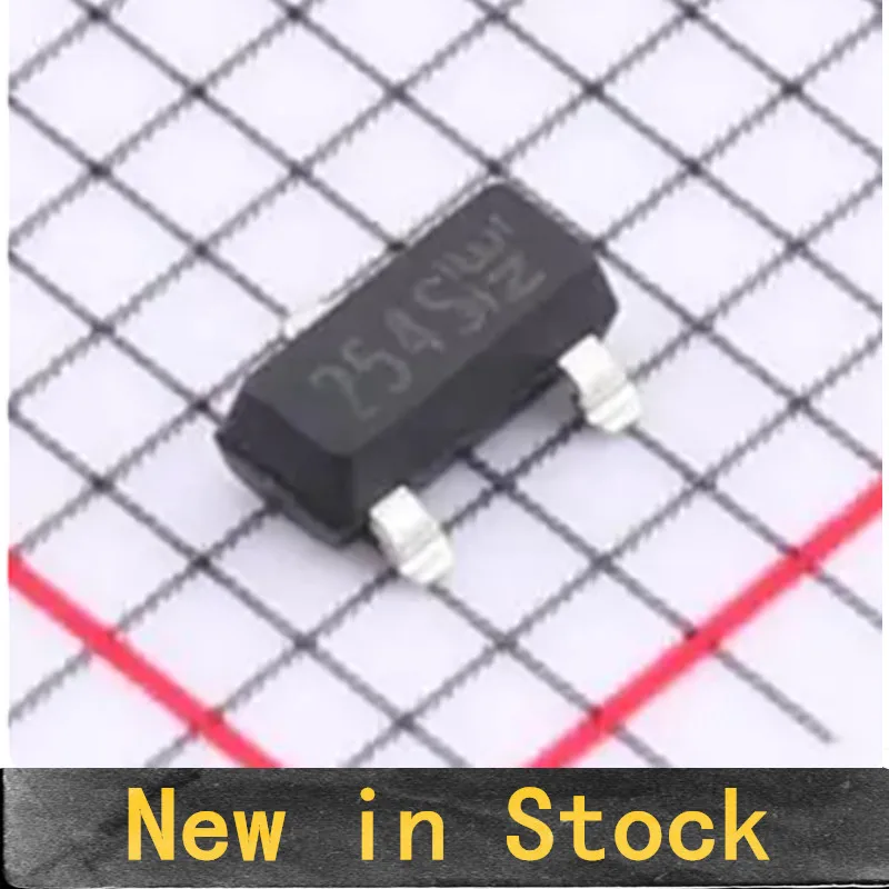 10PCS HAL1254 Unipolar Low-Power Hall Switch HAL1254SSO SOT-23 Surface-Mount S-Pole Sensing