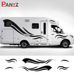 푸조 박서 메르세데스 벤츠 단거리 선수 Vito V 클래스 W447 v260에 대 한 2PCS 자동차 스티커 DIY 비닐 필름 튜닝 자동차 스타일링 액세서리
